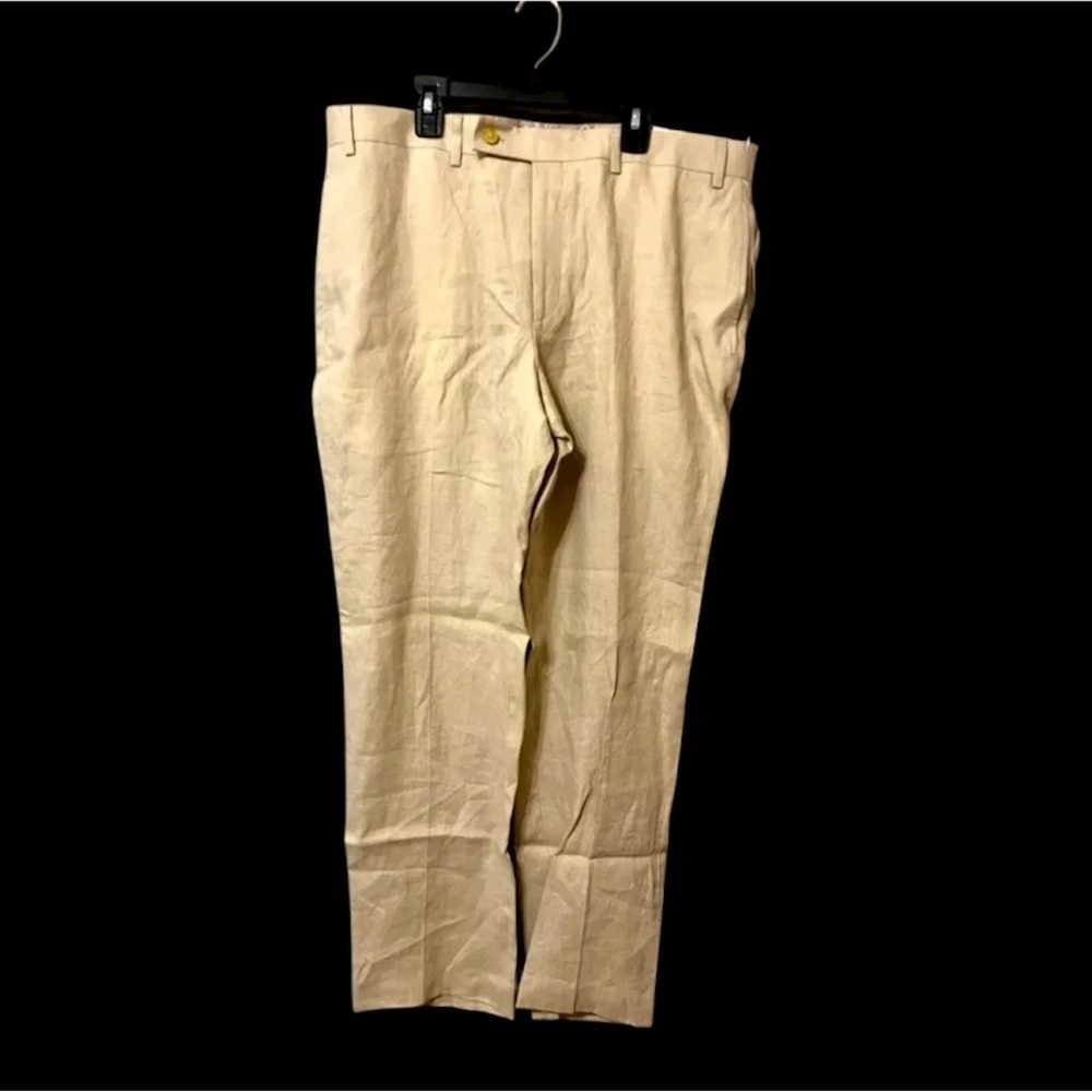 Lauren Ralph Lauren Men's NEVILLE Career 100% Linen Pants size 36w 30l